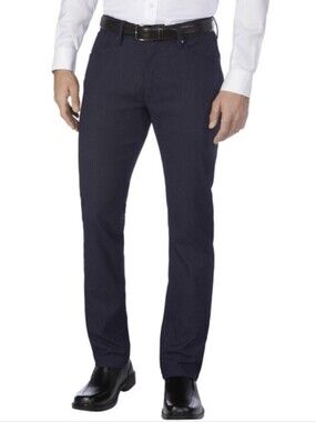 Men's Urban Star 5 Pocket Bengaline Pants Straight-Leg 30x30 Dark Grey Stretch